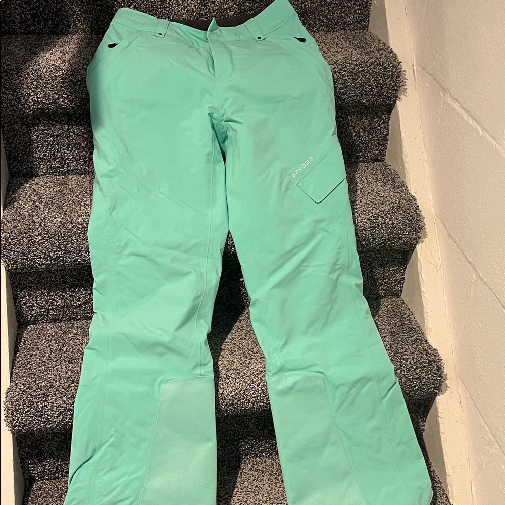Spyder Mint Green Snow Pants